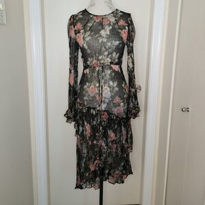 Rahi Cali Floral Ruffle Dress